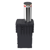 Гидравлический противотаранный боллард БЛОКПОСТ К4 из нержавеющей стали